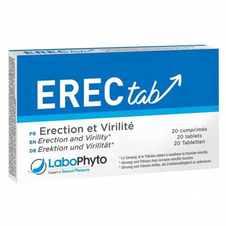 ERECTAB 20 COMPRIMES  - ACTION IMMÉDIATE - ERECTION ET PERFORMANCES