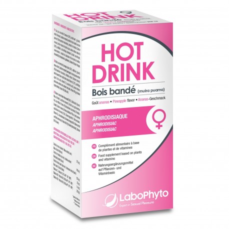 HOT DRINK FEMME 250 ML - ACTION RAPIDE - APHRODISIAQUE POUR FEMME 