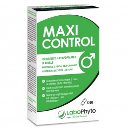 MAXI CONTROL  60 GELULES - CURE POUR RETARDER L’ÉJACULATION 